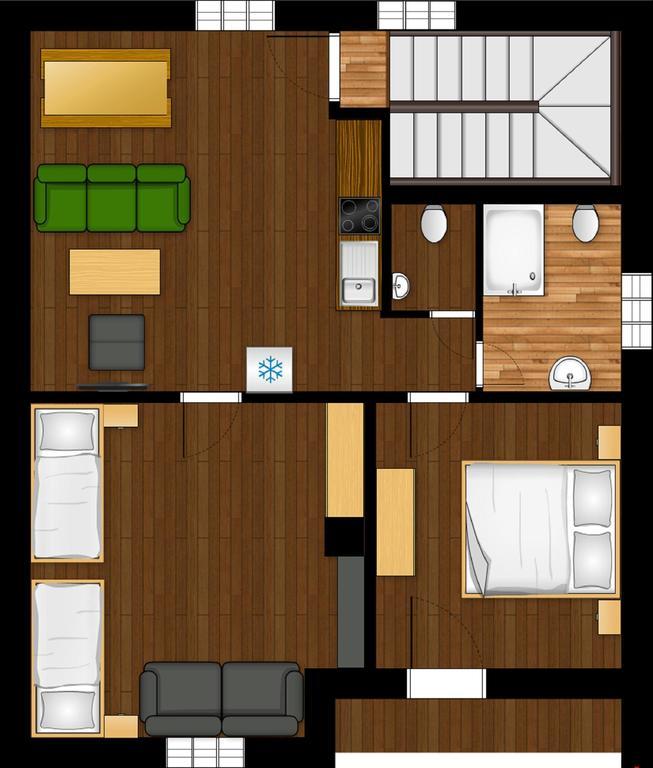 Apartment House Kongen Демяновская долина Номер фото