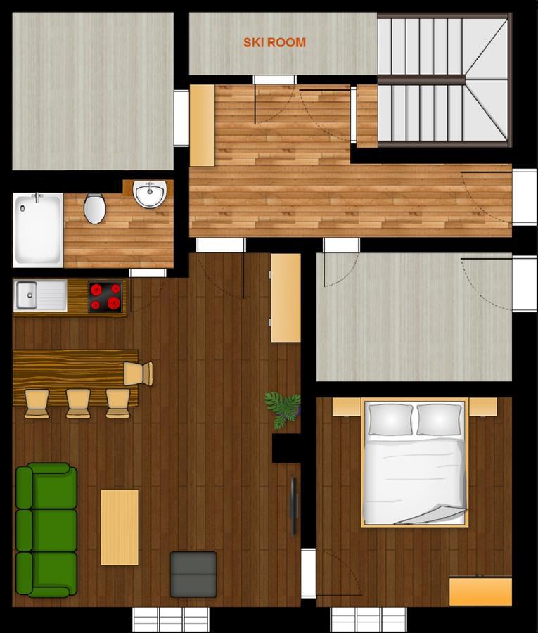 Apartment House Kongen Демяновская долина Экстерьер фото